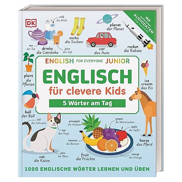 Englisch für clevere Kids - 5 Wörter am Tag