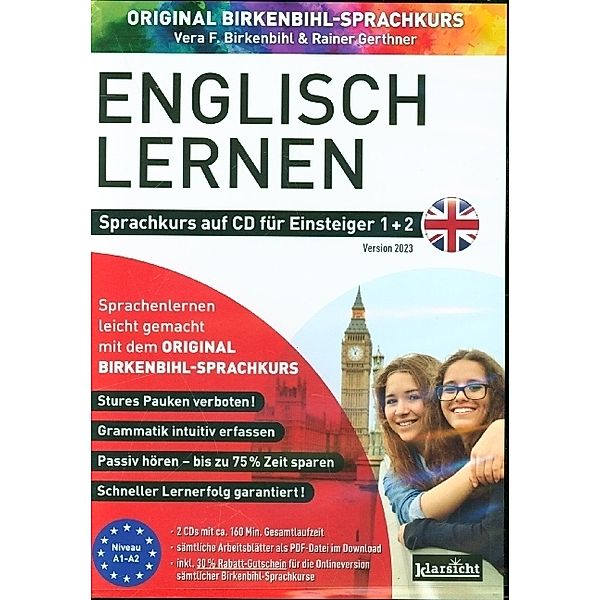 Englisch lernen für Einsteiger 1+2 (ORIGINAL BIRKENBIHL),Audio-CD, Vera F. Birkenbihl, Rainer Gerthner, Original Birkenbihl Sprachkurs