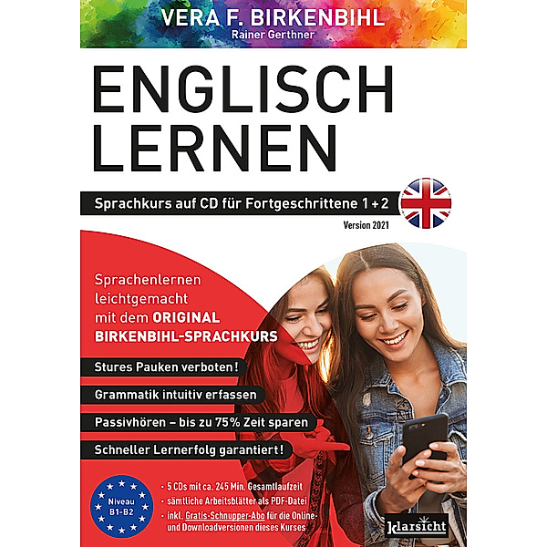 Englisch lernen für Fortgeschrittene 1+2 (ORIGINAL BIRKENBIHL), Audio-CD,Audio-CD, Vera F. Birkenbihl, Rainer Gerthner, Original Birkenbihl Sprachkurs