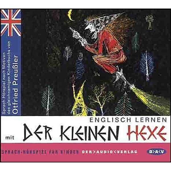 Englisch lernen mit der kleinen Hexe, 1 Audio-CD, Otfried Preußler