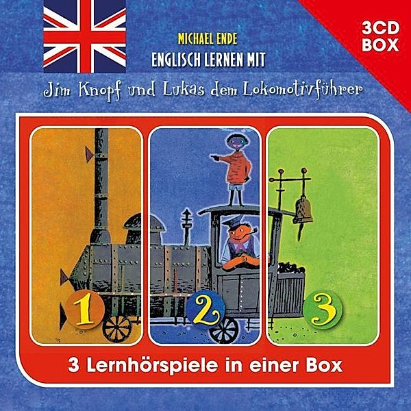 Englisch lernen mit Jim Knopf (3CD Hörspielbox), Michael Ende