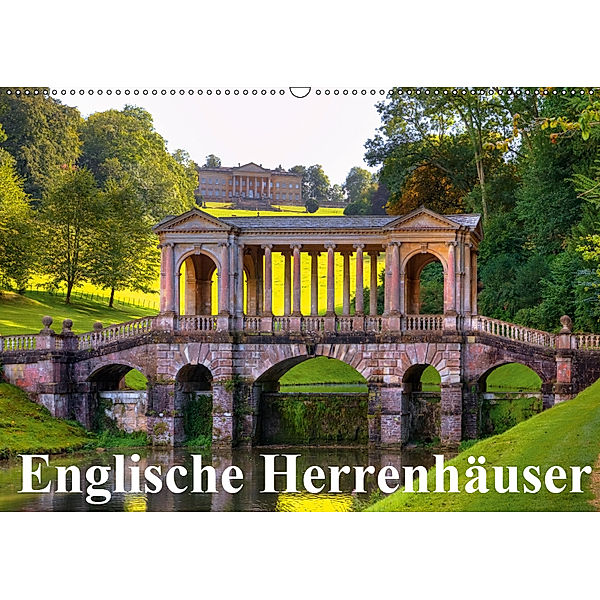 Englische Herrenhäuser (Wandkalender 2019 DIN A2 quer), Joana Kruse