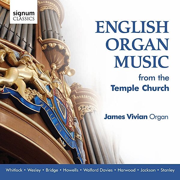 Englische Orgelmusik Aus Der Temple Chur, James Vivian