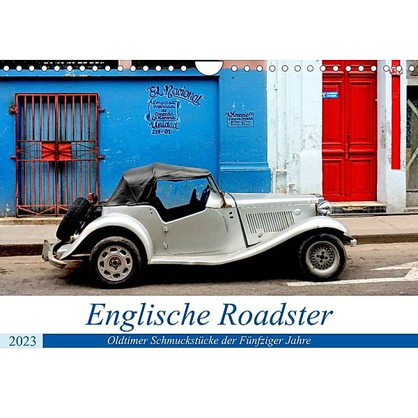 Englische Roadster - Oldtimer Schmuckstücke der Fünfziger Jahre (Wandkalender 2023 DIN A4 quer), Henning von Löwis of Menar, Henning von Löwis of Menar