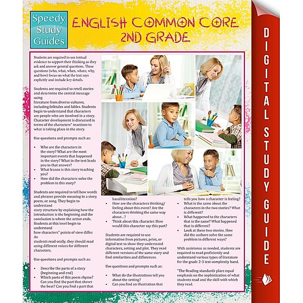 English Common Core 2nd Grade (Speedy Study Guide) / Dot EDU, Speedy Publishing