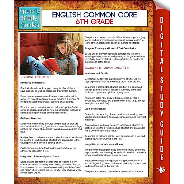 English Common Core 6th Grade (Speedy Study Guides) / Dot EDU, Speedy Publishing