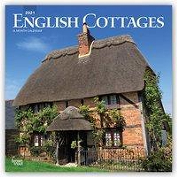 English Cottages - Englische Landhäuser 2021 - 16-Monatskalender, BrownTrout Publisher
