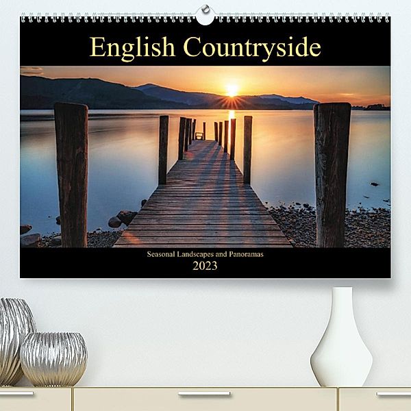 English Countryside (Premium, hochwertiger DIN A2 Wandkalender 2023, Kunstdruck in Hochglanz), Framing Places