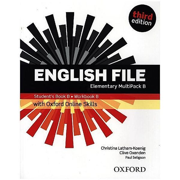 English File: Elementary: Student's Book/Workbook MultiPack B with Oxford Online Skills