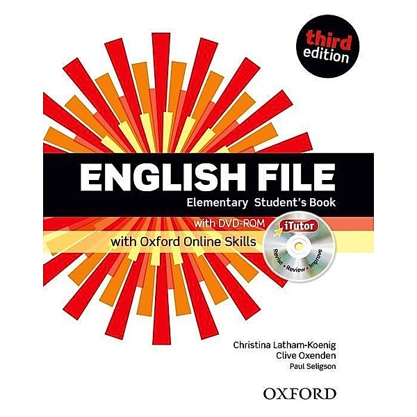 English File, Elementary, Third Edition: Student's Book with iTutor and Online Skills, m. DVD