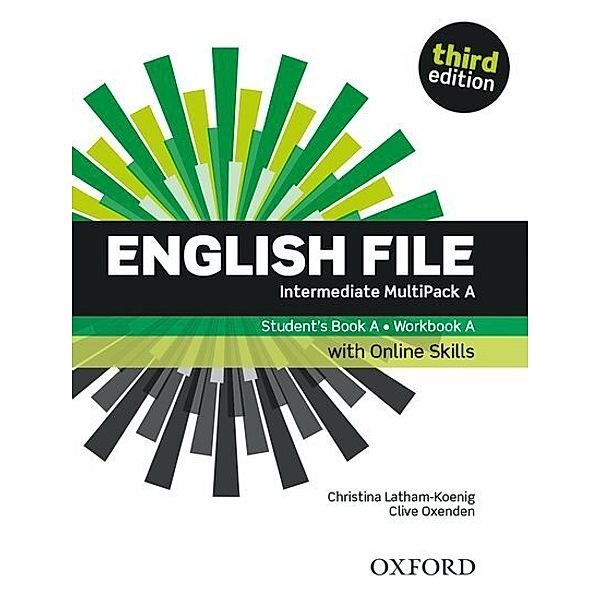 English File: Intermediate: Student's Book/Workbook MultiPack A with Oxford Online Skills