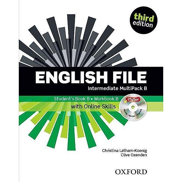 English File, Intermediate, Third Edition: Multipack B, Student's Book B and Workbook B, with iTutor DVD-ROM and Online Skills