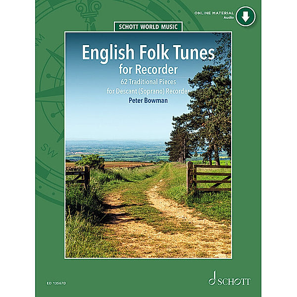 English Folk Tunes for Recorder, Peter Bowman