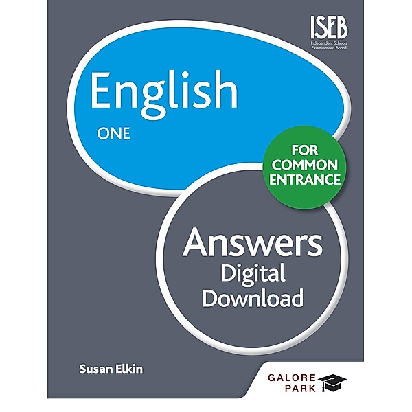 English for Common Entrance One Answers / GP, Susan Elkin