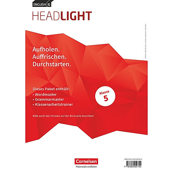 English G Headlight - Allgemeine Ausgabe - Band 1: 5. Schuljahr