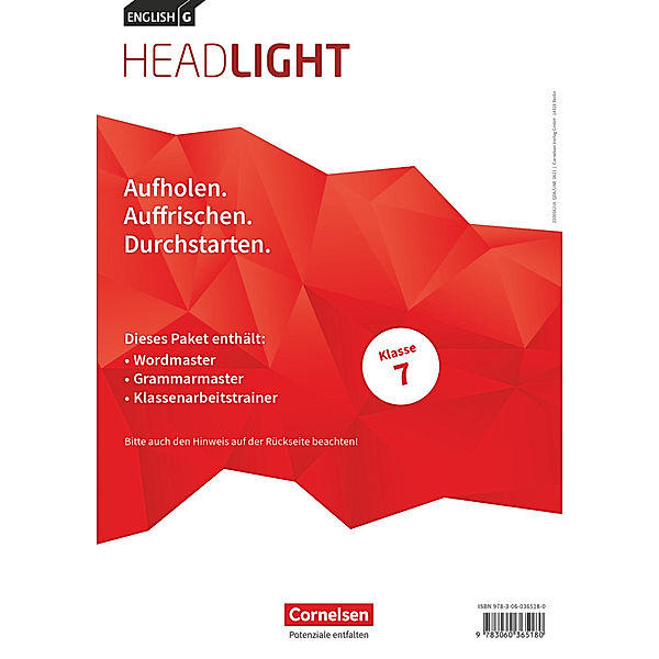 English G Headlight - Allgemeine Ausgabe - Band 3: 7. Schuljahr