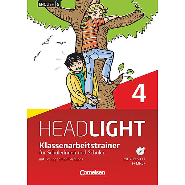 English G Headlight - Allgemeine Ausgabe - Band 4: 8. Schuljahr, Klassenarbeitstrainer mit Lösungen und Audios online