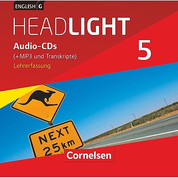 English G Headlight - Allgemeine Ausgabe - Band 5: 9. Schuljahr,Audio-CDs (Vollfassung) - Audio-Dateien auch als MP3