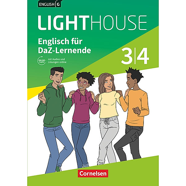 English G Lighthouse - Allgemeine Ausgabe - Band 3/4: 7./8. Schuljahr, Berit Rudolph, Priscilla Lavodrama