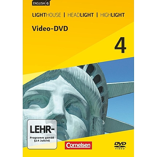 English G Lighthouse / English G Headlight / English G Highlight - Allgemeine Ausgabe - Band 4: 8. Schuljahr, Video-DVD