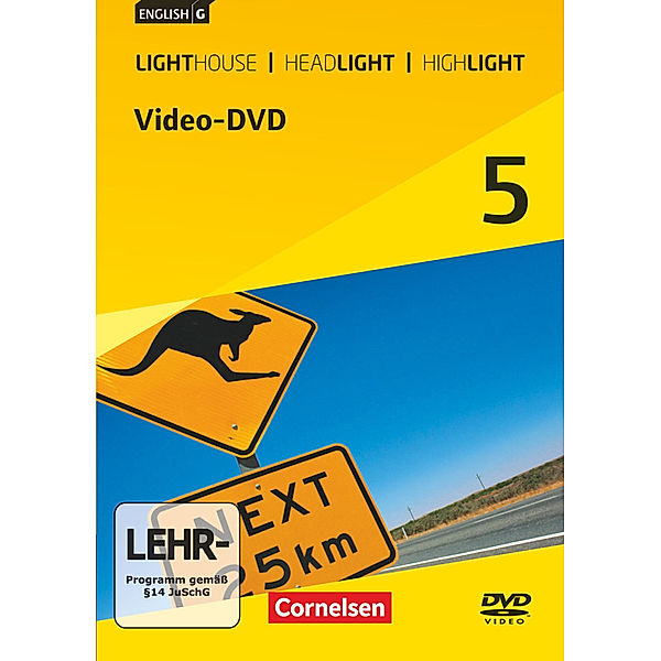 English G Lighthouse / English G Headlight / English G Highlight - Allgemeine Ausgabe - Band 5: 9. Schuljahr, Video-DVD