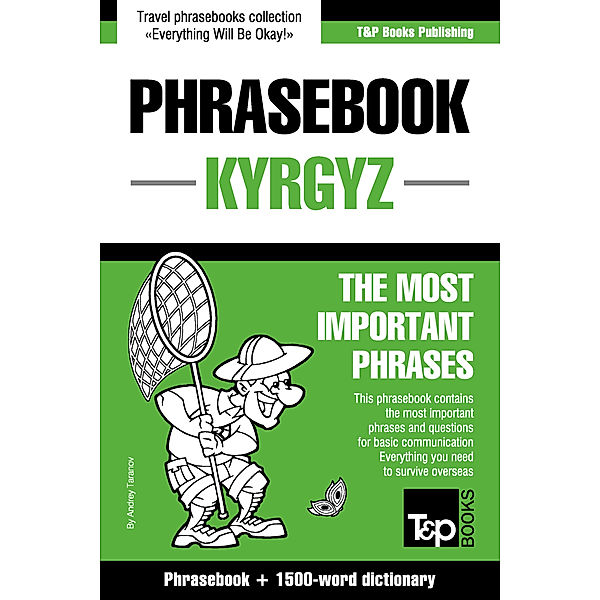 English-Kyrgyz Phrasebook and 1500-word Concise Dictionary, Andrey Taranov