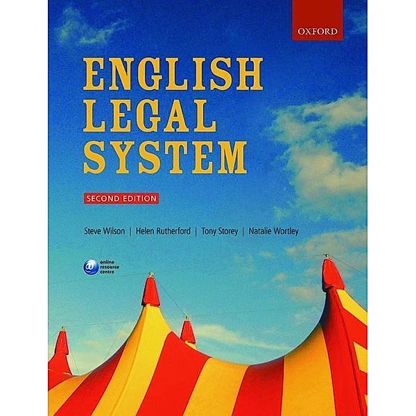 English Legal System, Steve Wilson, Helen Rutherford, Tony Storey, Natalie Wortley