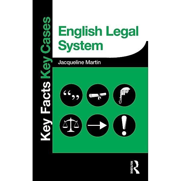 English Legal System, Jacqueline Martin