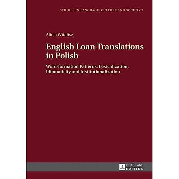 English Loan Translations in Polish, Alicja Witalisz