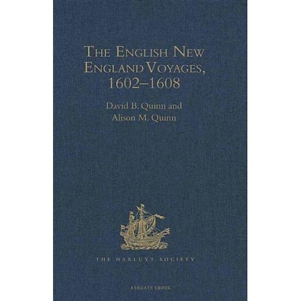 English New England Voyages, 1602-1608