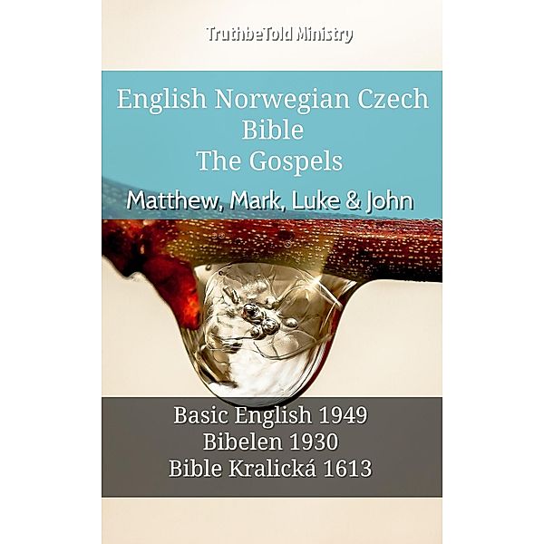 English Norwegian Czech Bible - The Gospels - Matthew, Mark, Luke & John / Parallel Bible Halseth English Bd.671, Truthbetold Ministry