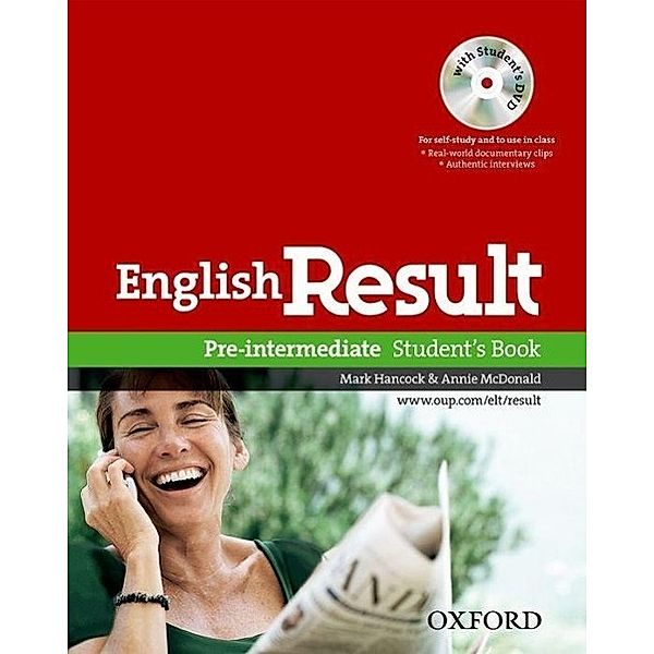 English Result: Pre-Intermediate: Student's Book with DVD Pack, Mark Hancock, Annie McDonald