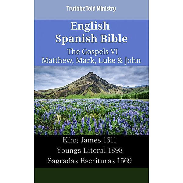 English Spanish Bible - The Gospels VI - Matthew, Mark, Luke & John / Parallel Bible Halseth English Bd.2388, Truthbetold Ministry