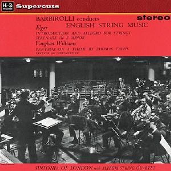English String Music (180 Gr.Lp) (Vinyl), Sinfonia Of London, Sir John Barbirolli