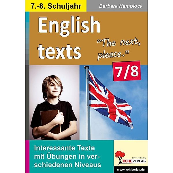English texts - The next, please. 7.-8. Schuljahr, Barbara Hamblock