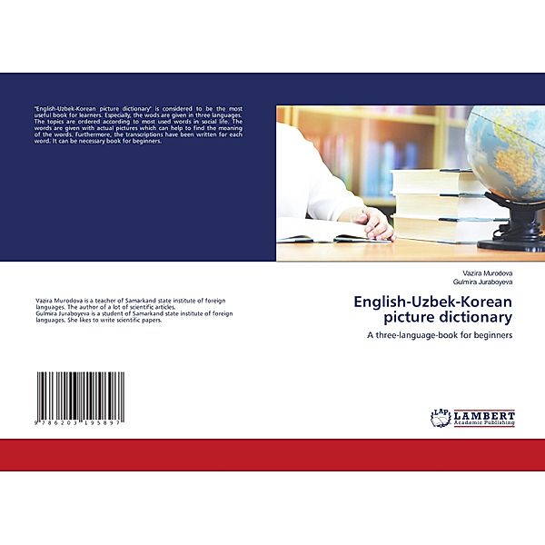 English-Uzbek-Korean picture dictionary, Vazira Murodova, Gulmira Juraboyeva