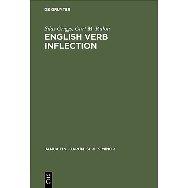 English Verb Inflection, Silas Griggs, Curt M. Rulon