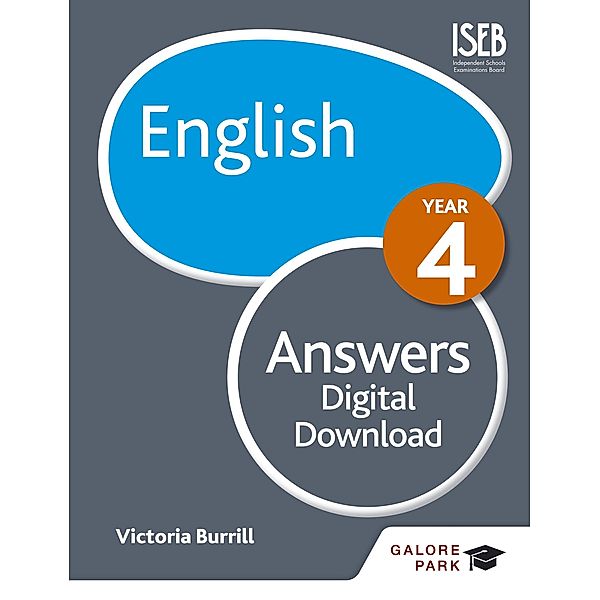 English Year 4 Answers, Victoria Burrill