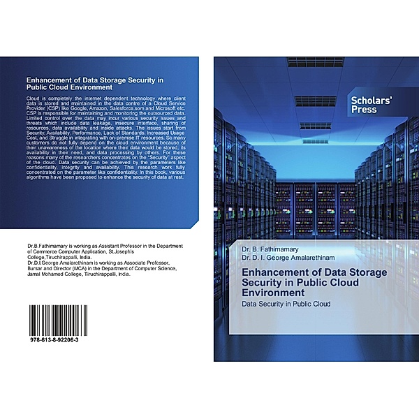 Enhancement of Data Storage Security in Public Cloud Environment, B. Fathimamary, George Amalarethinam