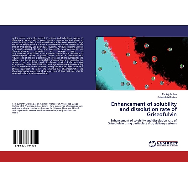 Enhancement of solubility and dissolution rate of Griseofulvin, Pankaj Jadhav, Satwashila Kadam