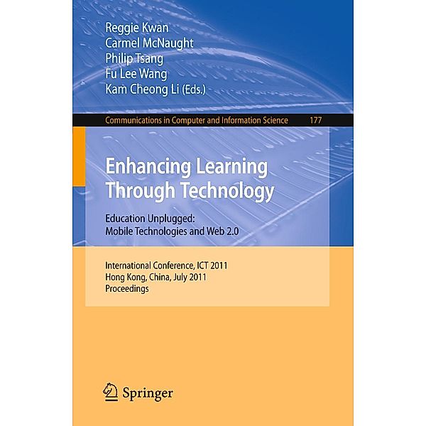 Enhancing Learning Through Technology / Communications in Computer and Information Science Bd.177