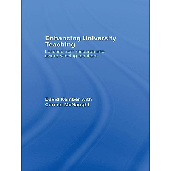Enhancing University Teaching, David Kember, Carmel McNaught