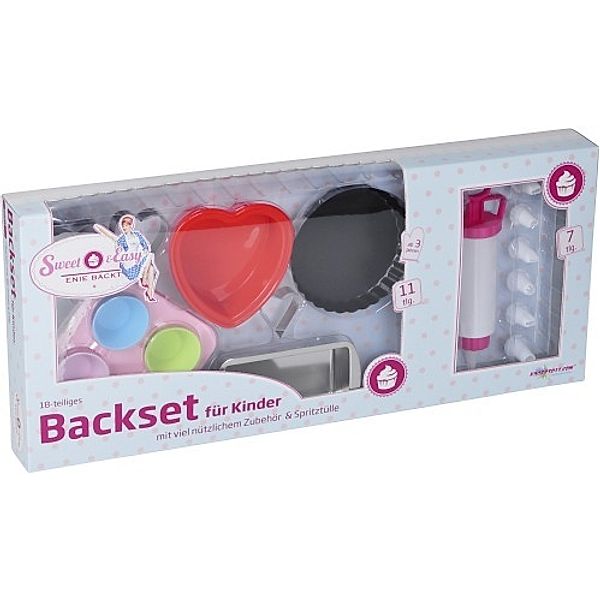 Knorrtoys Enie backt Blech-Silikon Backset 18-tl