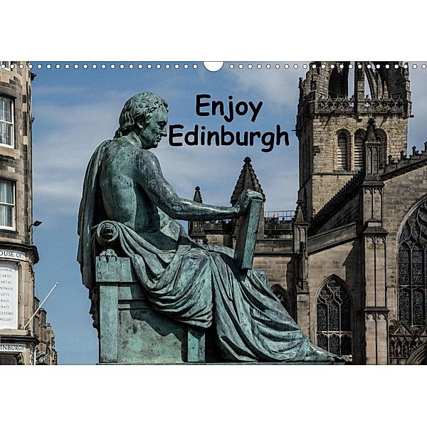 Enjoy Edinburgh 2022 (Wall Calendar 2022 DIN A3 Landscape), Anke Grau
