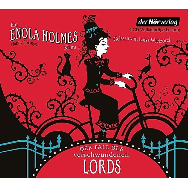 Enola Holmes,4 Audio-CDs, Nancy Springer