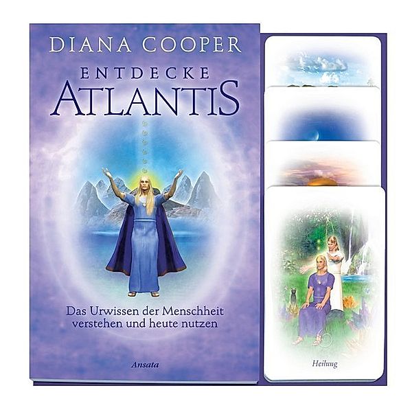 Entdecke Atlantis, m. Weisheitskarten, Diana Cooper