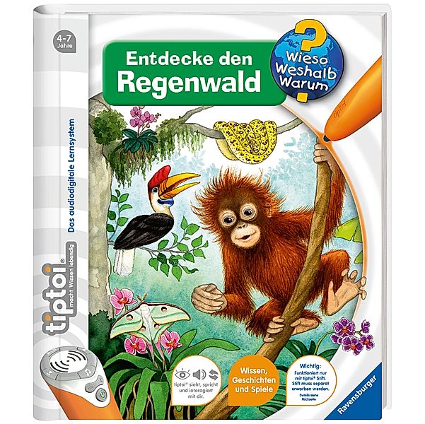 Entdecke den Regenwald / Wieso? Weshalb? Warum? tiptoi® Bd.19, Inka Friese