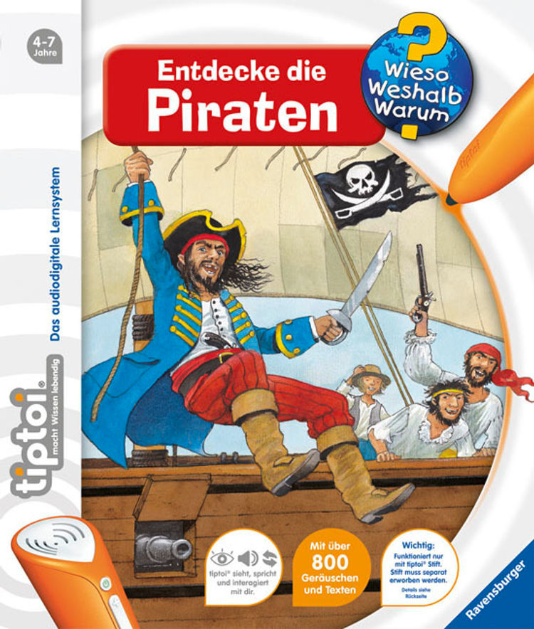 Entdecke die Piraten Wieso? Weshalb? Warum? tiptoi® Bd.7 | Weltbild.ch