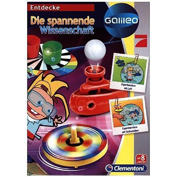 Entdecke die spannende Wissenschaft (Experimentierkasten)