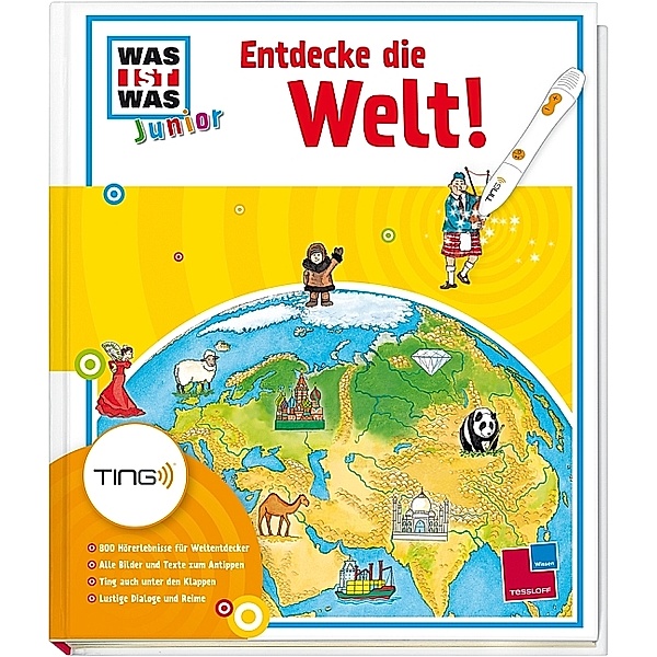 Entdecke die Welt!, TING-Ausgabe, Heike Herrmann, Claudia Kaiser, Martin Lickleder